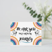 私の旅に同行してくれてありがとう ポストカード (スタンド正面)