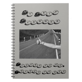 私の旅行プランナー – 行く場所、見る物 ノートブック