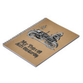 私の旅行冒険 ノートブック (左側)