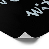 私の旅行引用文マップで世界を見るお洒落 ポスター (角)