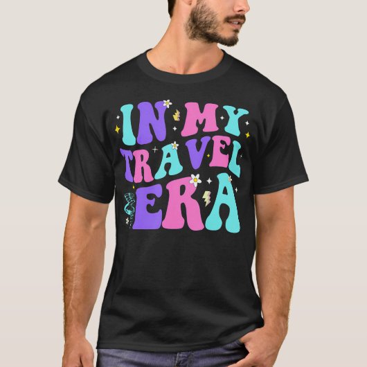私の旅行時代の休暇旅行夏のハイキングキャンプ Tシャツ (正面)