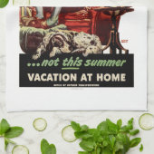 私の旅行？ キッチンタオル (折り畳み)