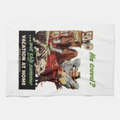 私の旅行？ キッチンタオル (横)