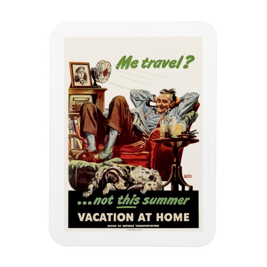 私の旅行? マグネット (縦)