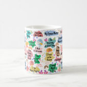 私の日々の主張は違う コーヒーマグカップ (中央)