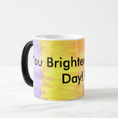 私の日の上に!明るくなります!! モーフィングマグカップ (正面左)