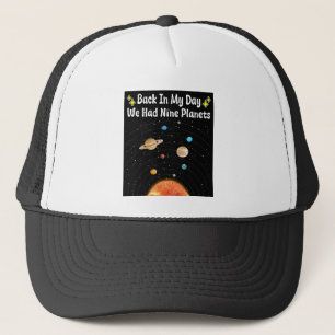 私の日の私たちは9つの惑星プルト天文学を持っていた キャップ
