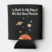 私の日の私たちは9つの惑星プルト天文学を持っていた 缶クーラー (裏面)