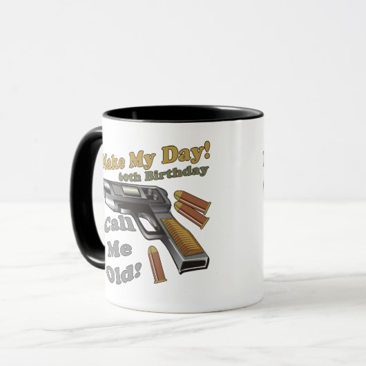 私の日の第60誕生日プレゼントを作って下さい マグカップ (正面左)