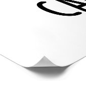 私の日の食べ物パンのケーキをおもしろい行く ポスター (角)