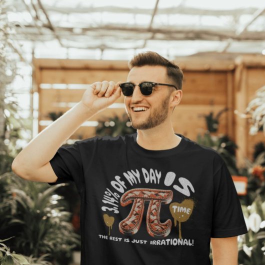 私の日の3.14%はパイ日の数学 Tシャツ