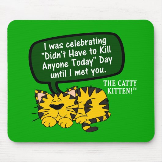 私の日は私まで素晴らしく会いました行っていました マウスパッド (正面)