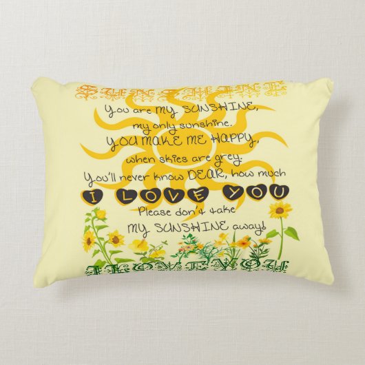 私の日光です アクセントクッション (正面)