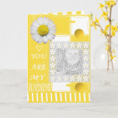 私の日光です カード (黄色い花)