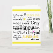 私の日光です カード (正面)