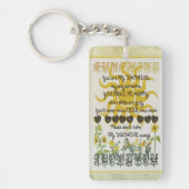 私の日光です キーホルダー (正面)