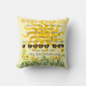 私の日光です クッション (正面)