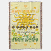 私の日光です スローブランケット (正面縦)