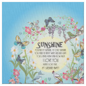 私の日光です ファブリック (クローズアップ)