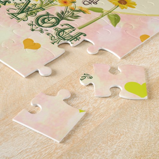 私の日光のハートです ジグソーパズル (側面)