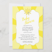 私の日光のベビーシャワー、中立性です 招待状 (正面)