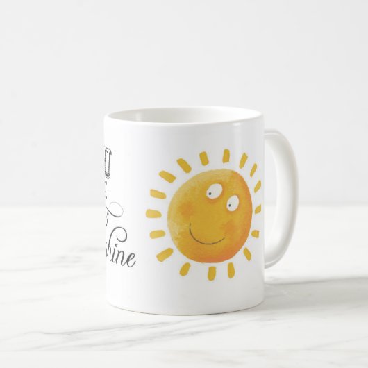 私の日光のマグです コーヒーマグカップ (正面右)