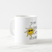 私の日光のマグです コーヒーマグカップ (正面左)