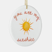 私の日光の引用文の芸術です セラミックオーナメント (右)