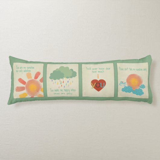 私の日光の抱き枕です ボディピロー (正面)