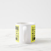 私の日光の服装およびギフトです エスプレッソカップ (裏面)