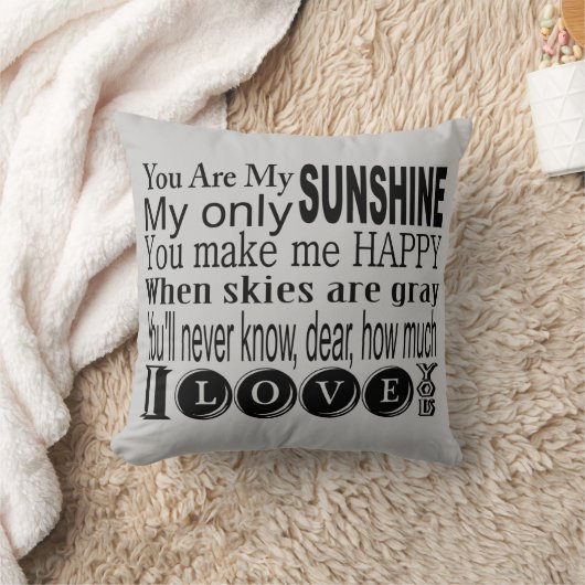 私の日光の服装およびギフトです クッション (ブランケット)