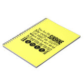 私の日光の服装およびギフトです ノートブック (左側)