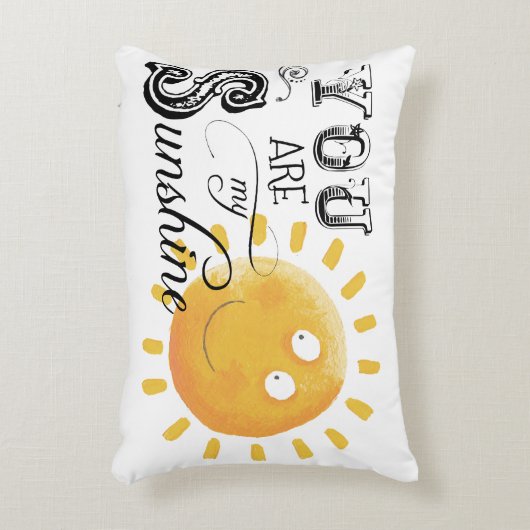 私の日光の枕です アクセントクッション (正面(垂直))