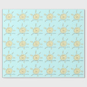 私の日光日曜日です ラッピングペーパー (フラット)