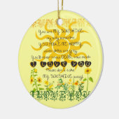 私の日光…です セラミックオーナメント (左)