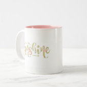 「私の日光」のコーヒー・マグです ツートーンマグカップ (正面左)