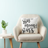 私の日曜日私の月およびすべての私の星です クッション (椅子)
