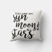 私の日曜日私の月およびすべての私の星です クッション (裏面)