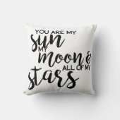 私の日曜日私の月およびすべての私の星です クッション (正面)