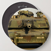 私の日M1A1Abrams MBTを作って下さい 缶バッジ (正面&裏面)