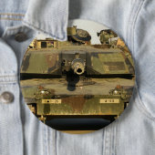 私の日M1A1Abrams MBTを作って下さい 缶バッジ (インサイチュ)