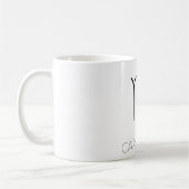 私の星座 コーヒーマグカップ (左)