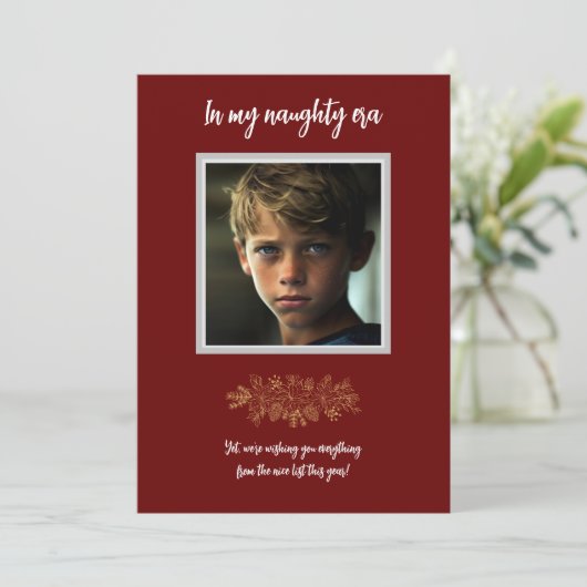 私の時代のいけなクリスマスカードで シーズンカード (スタンド正面)