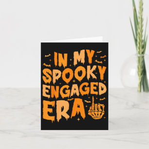 私の時代の不気味ゴシック婚約した婚約パーティで カード