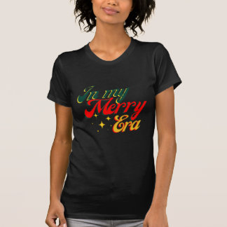 私の時代メリーのクリスマスTシャツ Tシャツ