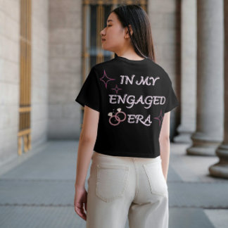 私の時代婚約したのクールデザイン トライブレンドＴシャツ