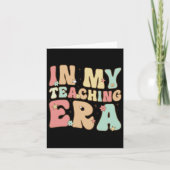 私の時代教えの先生に感謝のギフト カード (正面)