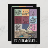 私の時代読の本好き エンクロージャーカード (正面/裏面)
