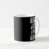 私の時計は消防士のプレおもしろいムを終わ退職したらない コーヒーマグカップ (正面右)