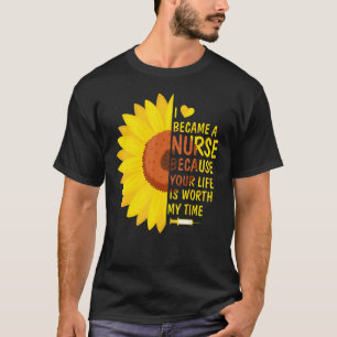 私の時間に値するナースライフになったナース日Week Su Tシャツ